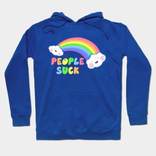 People Suck Doom Rainbow Hoodie